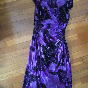 Beautiful purple black dress